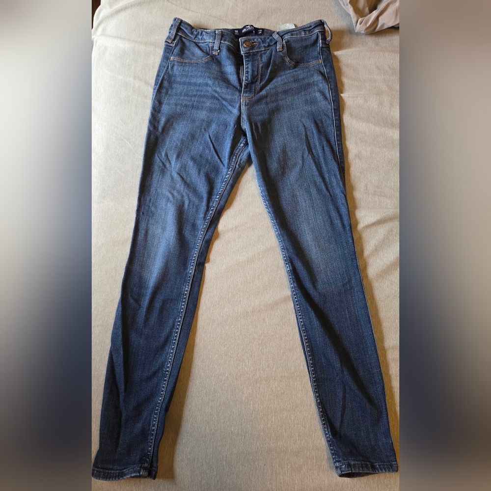 Hollister Blue Skinny Jean Leggings